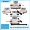 DN15 Water Flow Meter: 1-Inch Stainless Steel Sensor for Large Diameter Sewage Pipelines with Digital Display & 5-Year Warranty