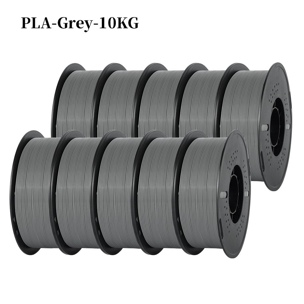 KINGROON 22LBS PETG veya PLA filament 3D Yazıcı Filament 10 Rulo 1KG 1.75MM Çevre Dostu İyi Tokluk Karışık Renk Ücretsiz Kargo