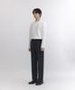 NONBLANK Semi-Wide Fit Slacks_Charcoal Grey
