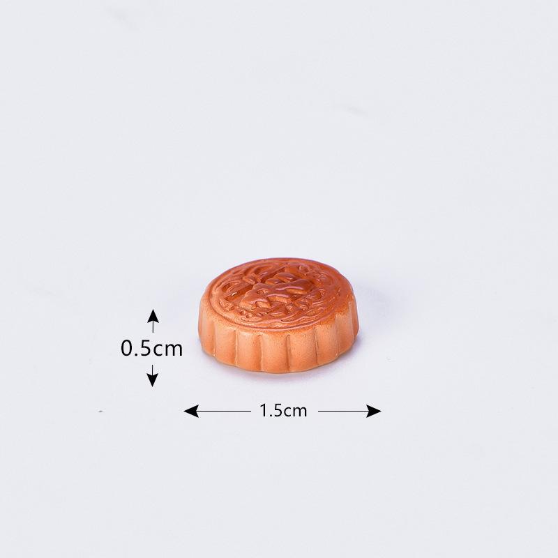 Mid-Autumn Festival Micro-landscape Ornaments Resin Handicrafts Mooncake Eating Rabbits Cute Animals Chef Rabbits