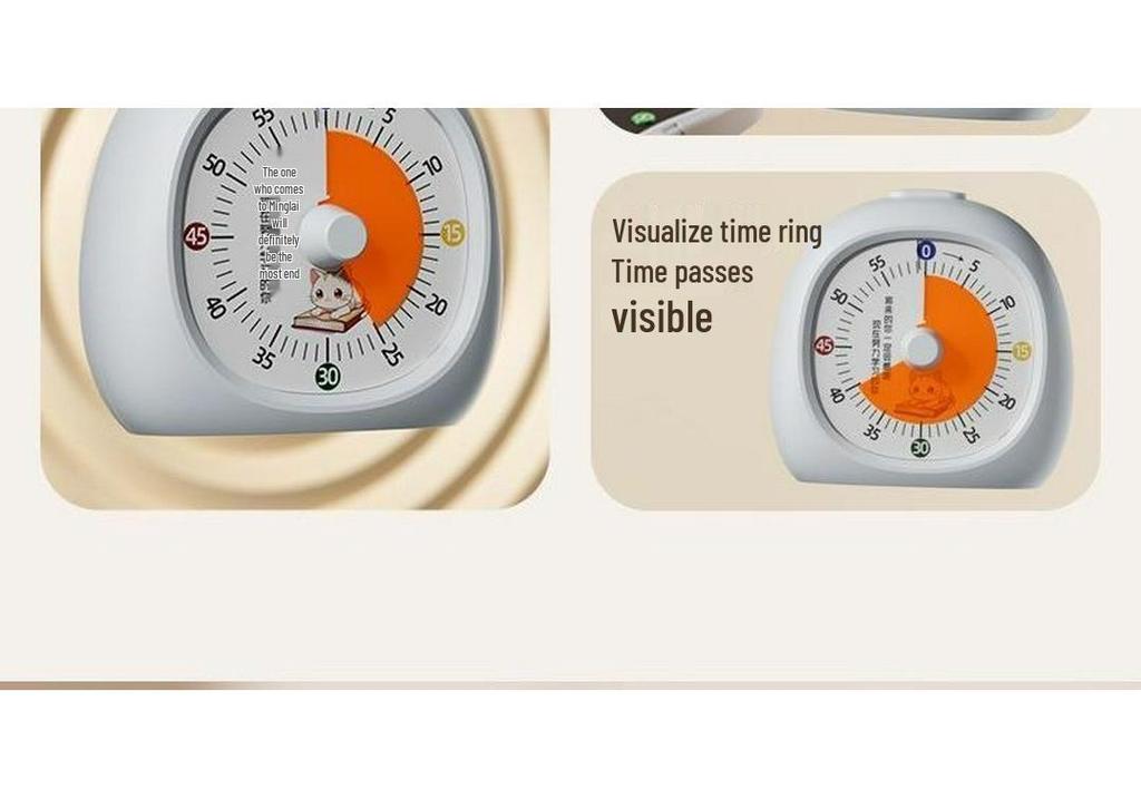 Visual Timer for Students: Study Aid & Kitchen Timer