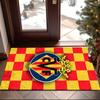 1PC Villar-real Football Club Rug Game Carpet, Floor Mat for Bedroom Living Room Entryway Rug, Home Decor Idea Gift for Christmas birthday