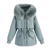 Velvet winter new pie overcomes versatile cotton-padded clothes women's short cotton-padded clothes loose coat cotton-padded jacket