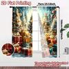 2pcs  Curtains Christmas Trees Gifts Snowflakes Sparkle (2) Light Filtering Modern Curtains Machine Washable Fabric Curtains All