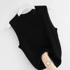 New Vest Women's Round Neck Large Size Pullover with Thin Bottom and Slim Body, Simple and Thin Inside and Sleeveless.