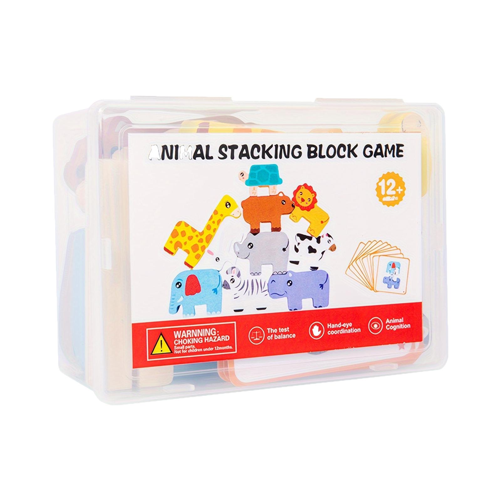 

Детские игрушки-пазлы, деревянные лесные животные, слоистая музыка One Size