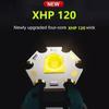 Super XHP120 výkonná led svítilna XHP90 vysoce výkonná baterka dobíjecí taktická svítilna 18650 usb kempingová svítilna