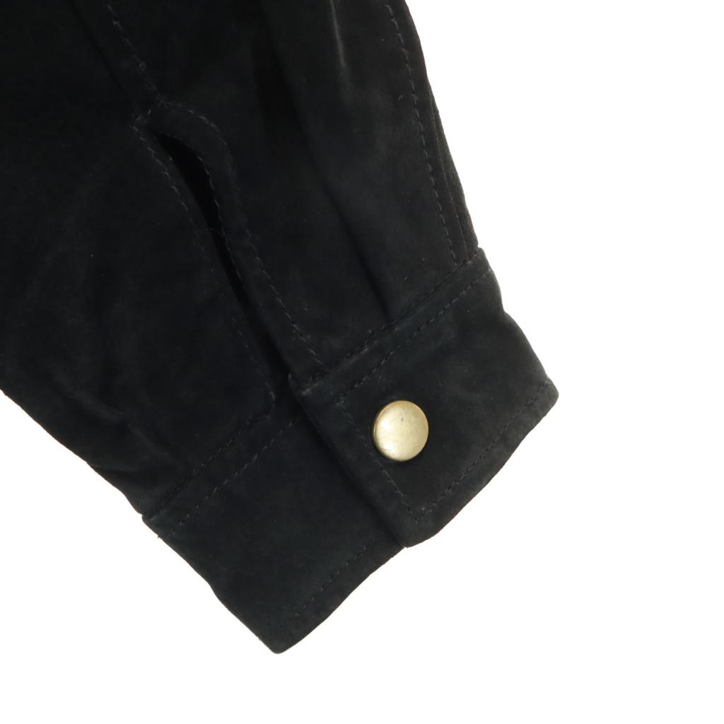 Pierucci Pig leather leather jacket S black Men's Used