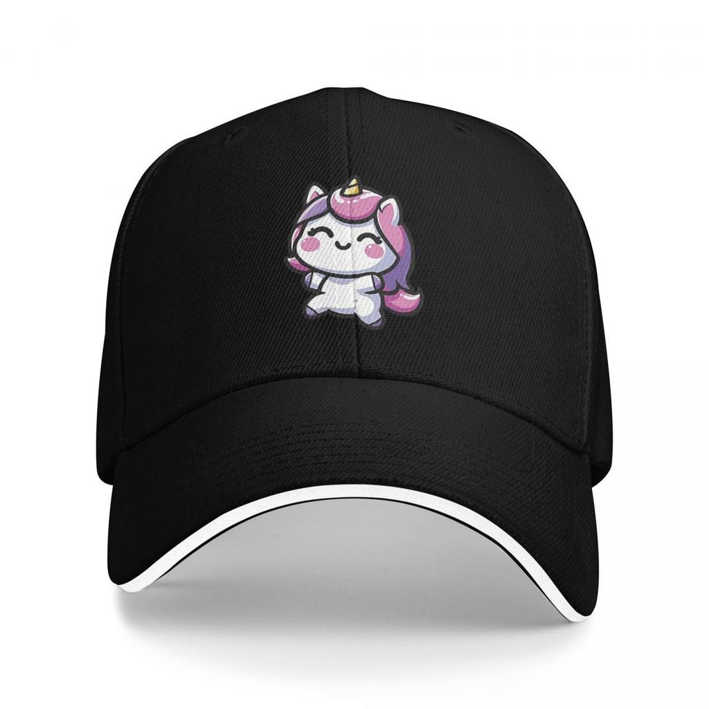 Unisex Baseball Hats Adorable Kawaii Unicorn Outdoor Streetwear Summer Sports Baseball Caps  Cap Casquette Polychromatic Hats