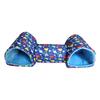 Plush Tunnel Bed for Small Pets Soft Double Tunnel Design Comfortable Hideout and Resting Spot for Guinea Pigs Rabbits Ferrets Hamsters