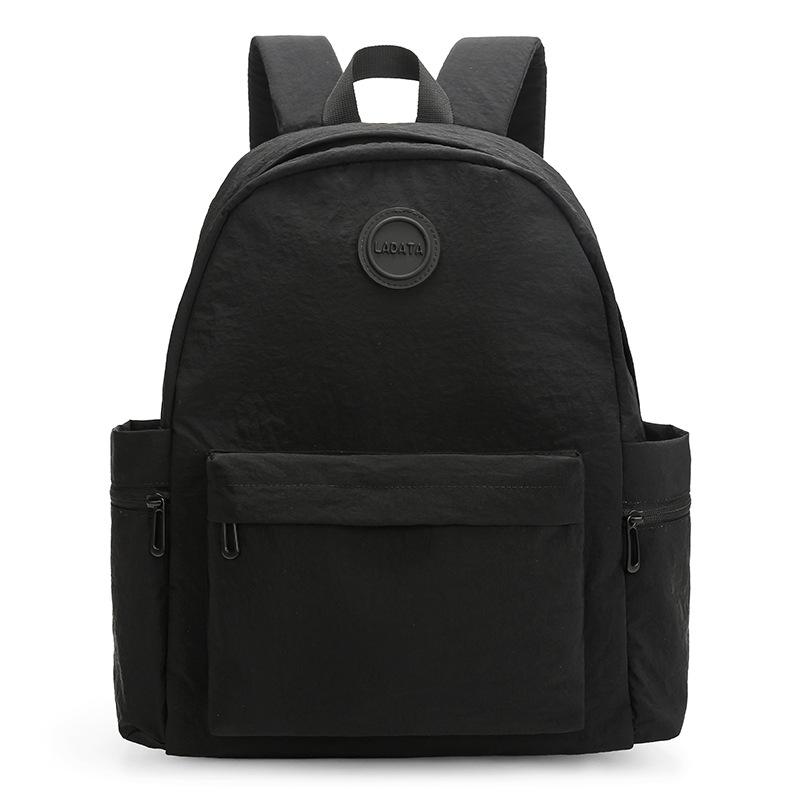 Schoolbag Premium sense casual backpack female college student simple lightweight schoolbag large capacity commuter high quality backpack