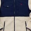 Polo Ralph Lauren Color Block Stand Collar Printed Zip Long Sleeve Jacket Men Jackets Navy-Blue 710850412-016