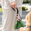 Silicone Dog Poop Bag Holder with Clip and Handle for Leash and Pet Waste