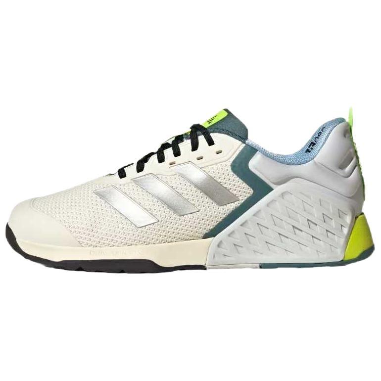 adidas Dropset 3 Chalk White Silver Metallic Teal Men s JR1762 EU 40
