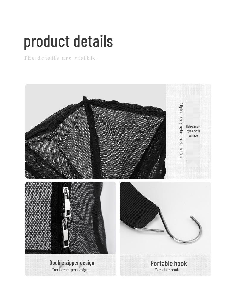 Multifunctional Outdoor Folding Drying Net with Stand – Insect-Proof for Camping, Clothes, Fruits, Vegetables, and Fish.