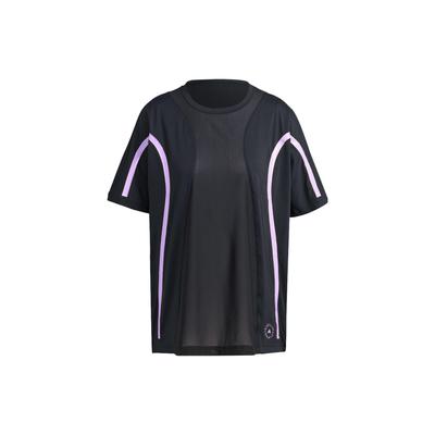 X Stella McCartney Truepace Running Loose Tee Women Tops Black Purple II3236