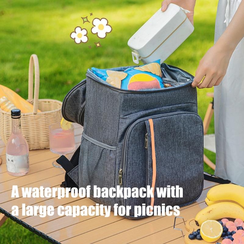 Leakproof Coolers Backpack Waterproofs Soft Coolers Bag Beach Coolers Backpack for Beach, Fishing, Picnics, Travel