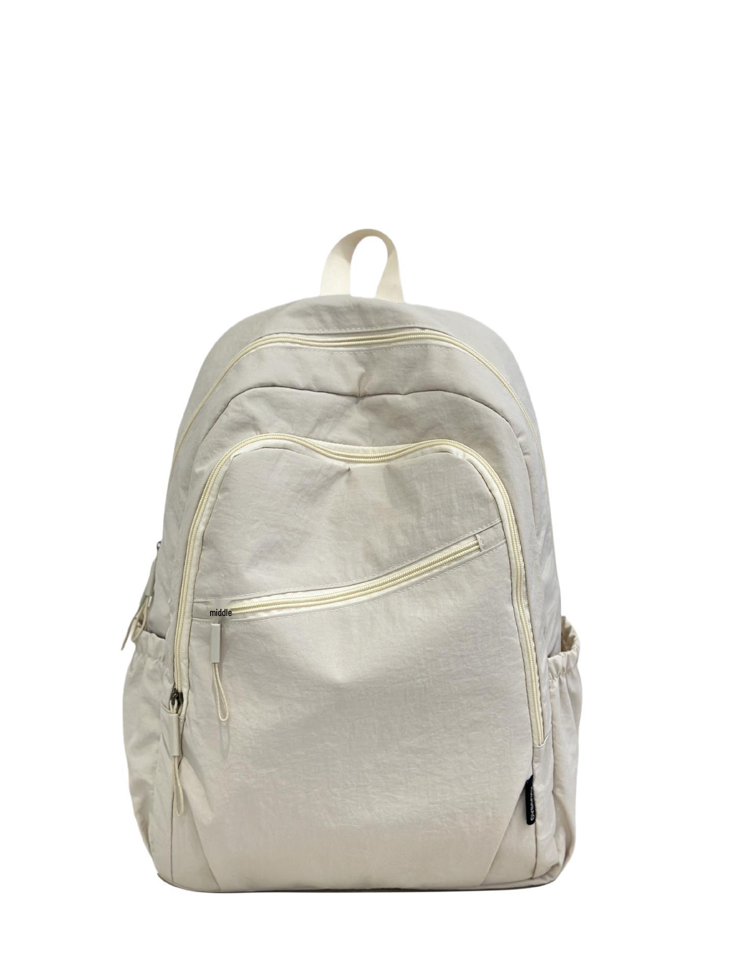 

Trendy Macaron Color Backpack for Students: Large Capacity, Cross-Border, Japanese & Korean Style