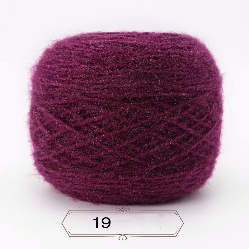 150g/míč Veverka Kašmírová příze Sametová nit v silném šátku z domácího tkaného klobouku Světlé hedvábné zlato