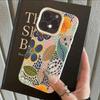 HOT Full Screen Flowers Cool Lichee Leather Pattern Phone Case For iPhone 17 16e 16 15 14 13 12 11 Air Pro Max Plus X XR XSMax