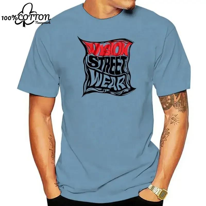 LE T ShirtVintage Skate Vision Streetwear Distort 1980s T Shirt