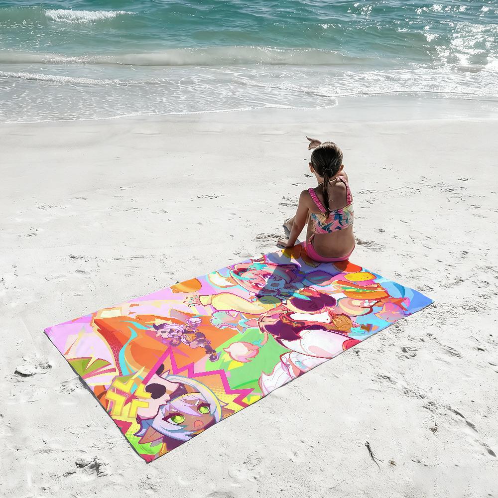 Game Genshin Impact Varesa Towel Quick Drying Beach Towels Are Suitable For Swimming Pools Camping Yoga And The Gym