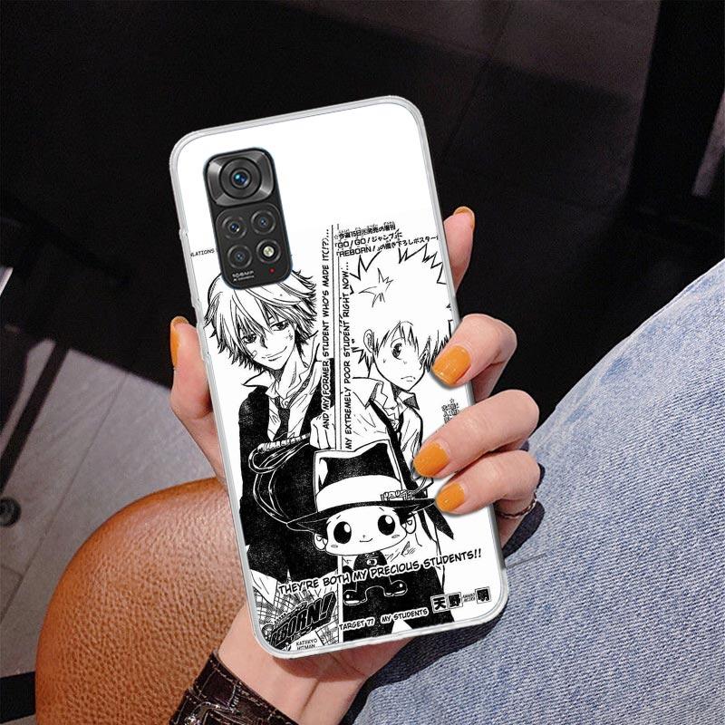 Katekyo Hitman Reborn Phone Case For Xiaomi Redmi Note 15 14 13 12S 12 11 Pro Plus 14S 11S 11E 10 10S 11T 5G Personalized Cover