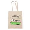Tote Bag - PLANETEE - Tote Bag - Cotton - Beige - «Best Pastry Chef of All Time»