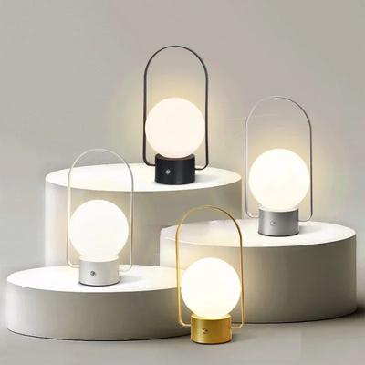 LED Table Lamp Nordic Atmosphere Living Room Decoration Night Light Charging Hanging Light Exposed Handheld Camping Table Lamps