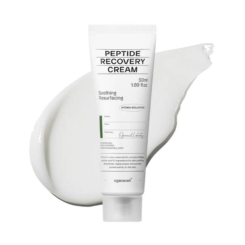 [OGANACELL] Peptide Recovery Cream 50ml Intensive Skin Repair & Anti-Aging Lifting