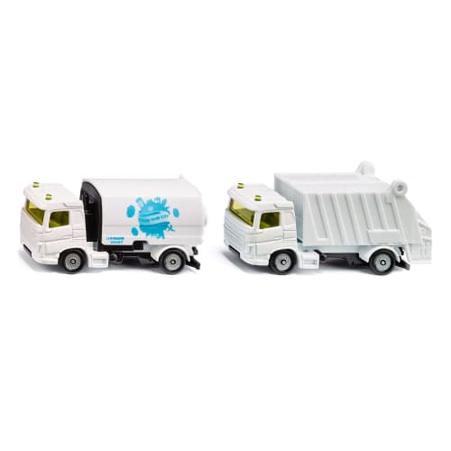 

SIKU Street Sweeper & Garbage Truck Set (for ages 3 and up) SK1687