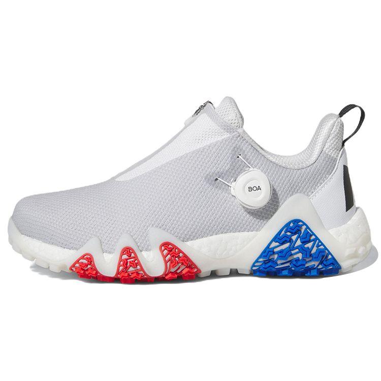 Adidas CodeChaos 22 Shock Absorbing Non-Slip Durable Low Top Golf Shoes Unisex Golf Shoes White IE1496