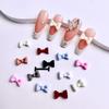 New Resin 3D Bow Tie Nail Art Accessories Cute Mini Handmade DIY Materials for Girls