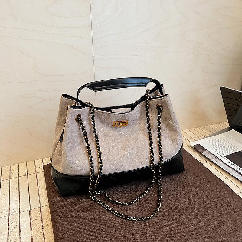 Korean Fashion Women's Large Capacity Versatile Crossbody Tote Bag