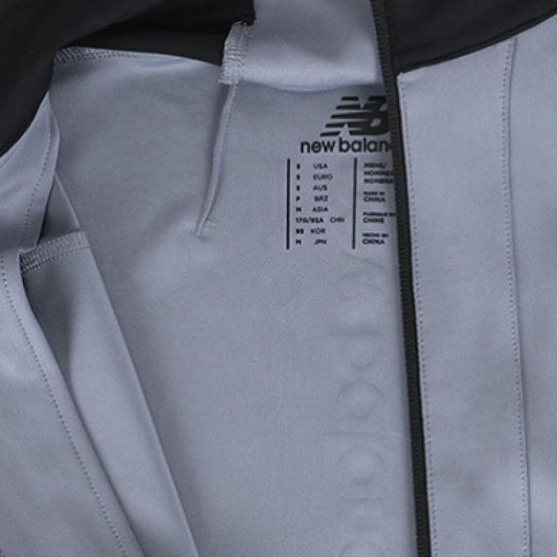 New Balance Men S SeaSonleSS Training Zip Up  Nbmd936021 15   Gray