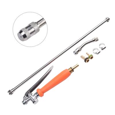 29 Inch Stainless Steel Sprayer Wand Corrosion Resistant Mist/Straight Spray 2 Brass Barbs for Hose Connection