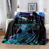 Coperta morbida in peluche Anime Avatar 70x100 cm Morbida Coperta in flanella di agnello Sherpa 3D Regalo per neonati e bambini Plaid Divano Camera da letto