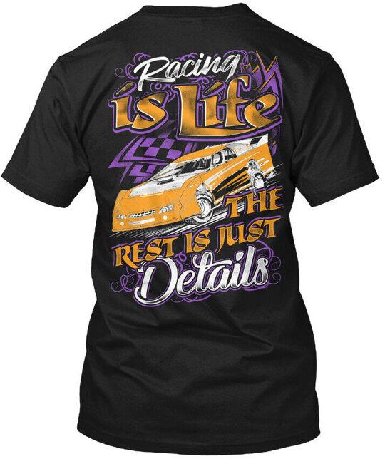 Dirt Track Racing Is Life Rest Just Details T-Shirt Size S-4XL S