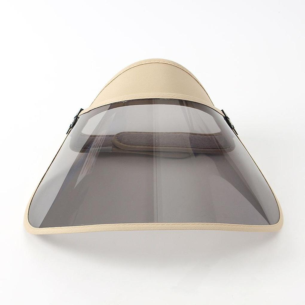 UV protection round sun cap (ivory) summer hat