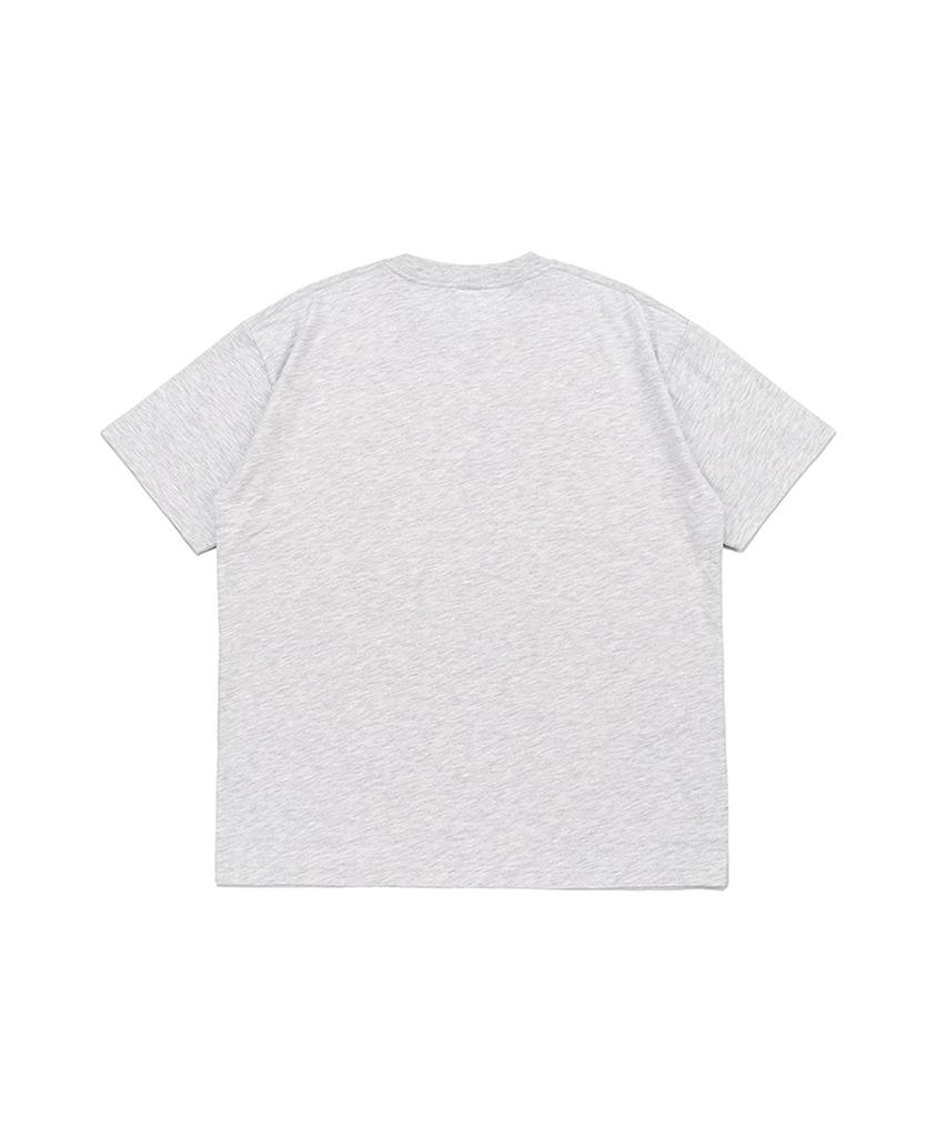 NET SOCIAL CLUB Og Polka Dot Logo Tee (Light Melange)