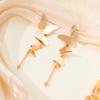 Niche Temperament Butterfly Fringed Earrings For Women, Simple Metal Style Long Exquisite Butterfly Earrings, Earrings For Women