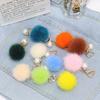 Plush Bag Pendant Practical Key Holder Decor Car Keyring Ornament for Backpacks
