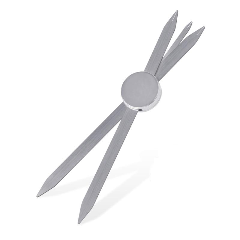 

1 Pcs Microblading Balance Positioning Tattoo Ruler Makeup Eyebrow Design Golden Ratio Ruler Measurement Tool срібний