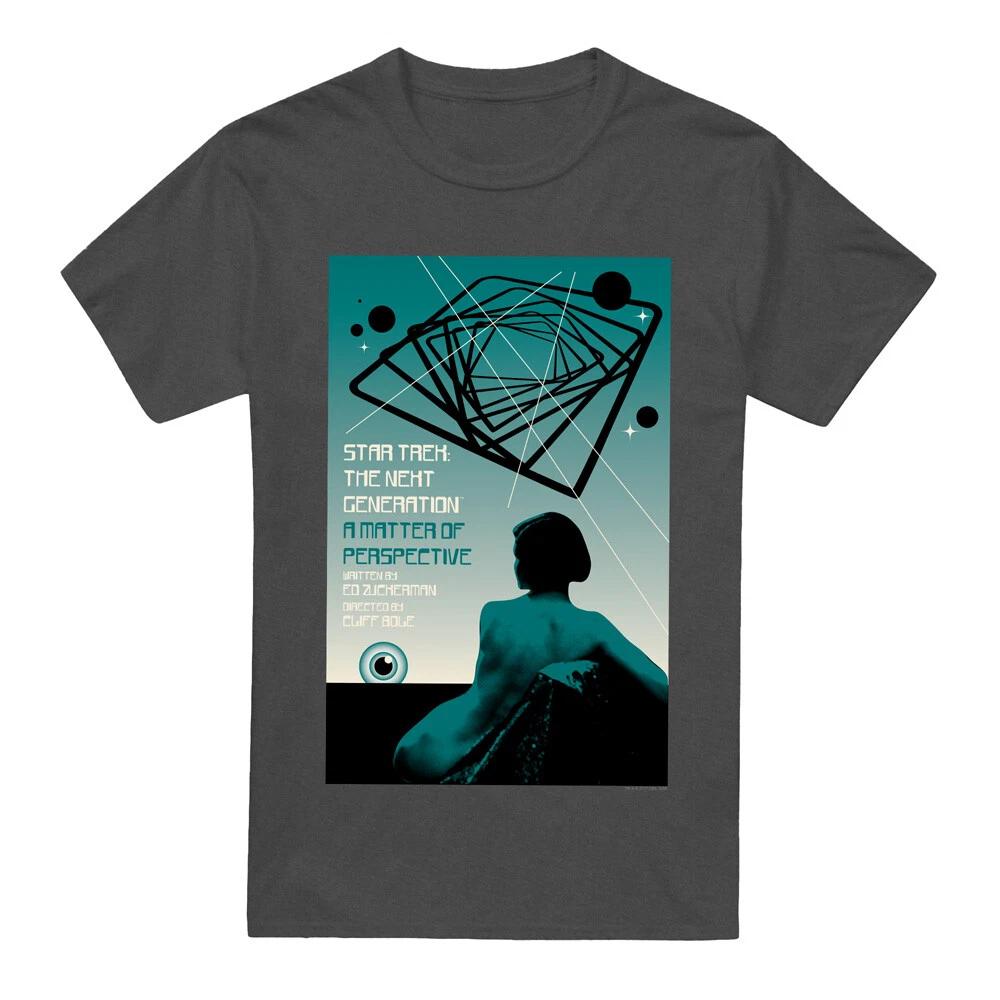 

Star Trek TNG Season 3 Episode 14 100% Cotton T-shirt Mens Tees Top S-2XL, Charcoal L