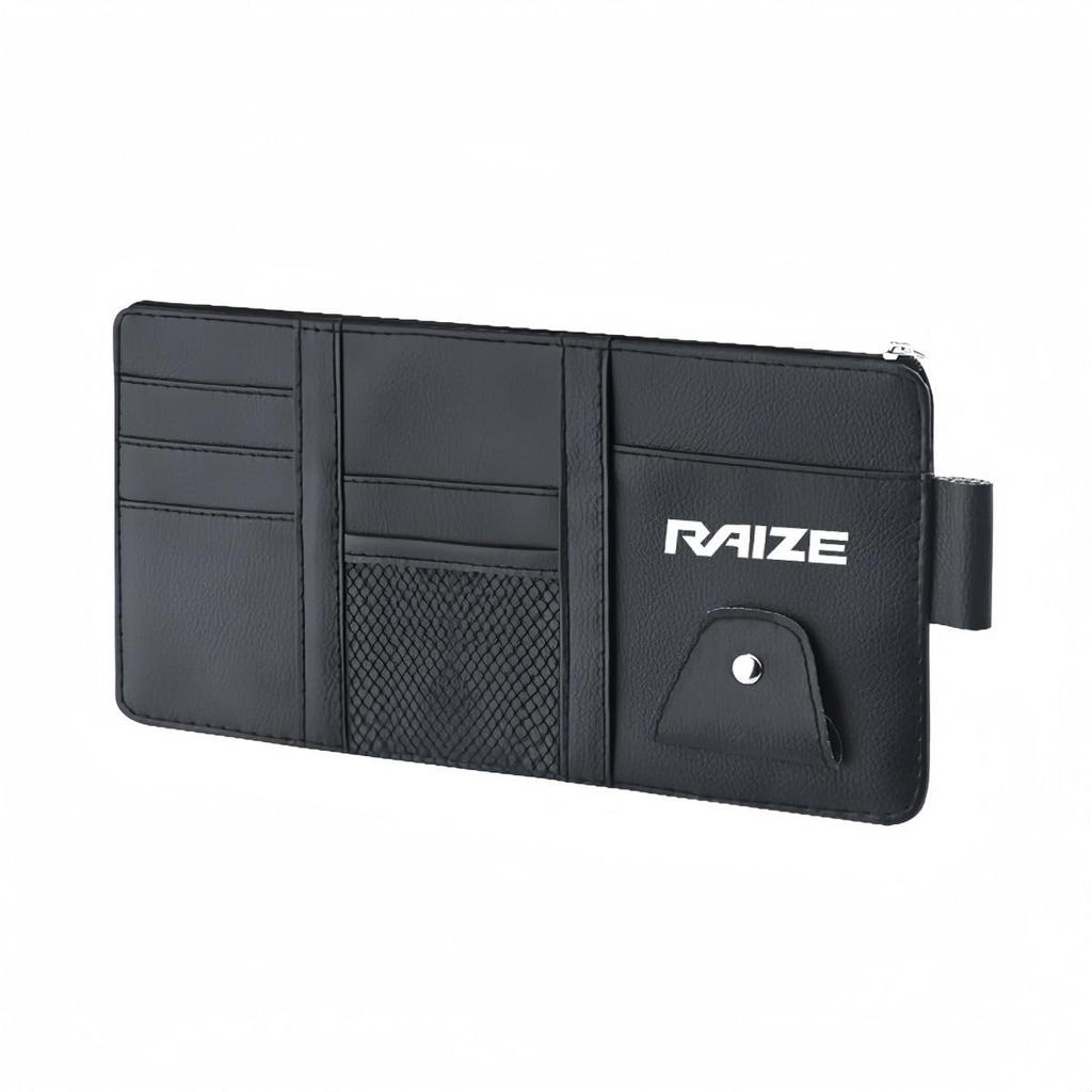 ROOSEND Car Sun Visor Pocket for Toyota Raize Sunglasses Card Glasses Small Multifunctional Car Interior Storage Easy Slim Design Direct from Japan