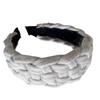Fashionable Wide Braided Headbands for Women Stylish Headwear Casual Hair Accessories Headpieces for Party Work