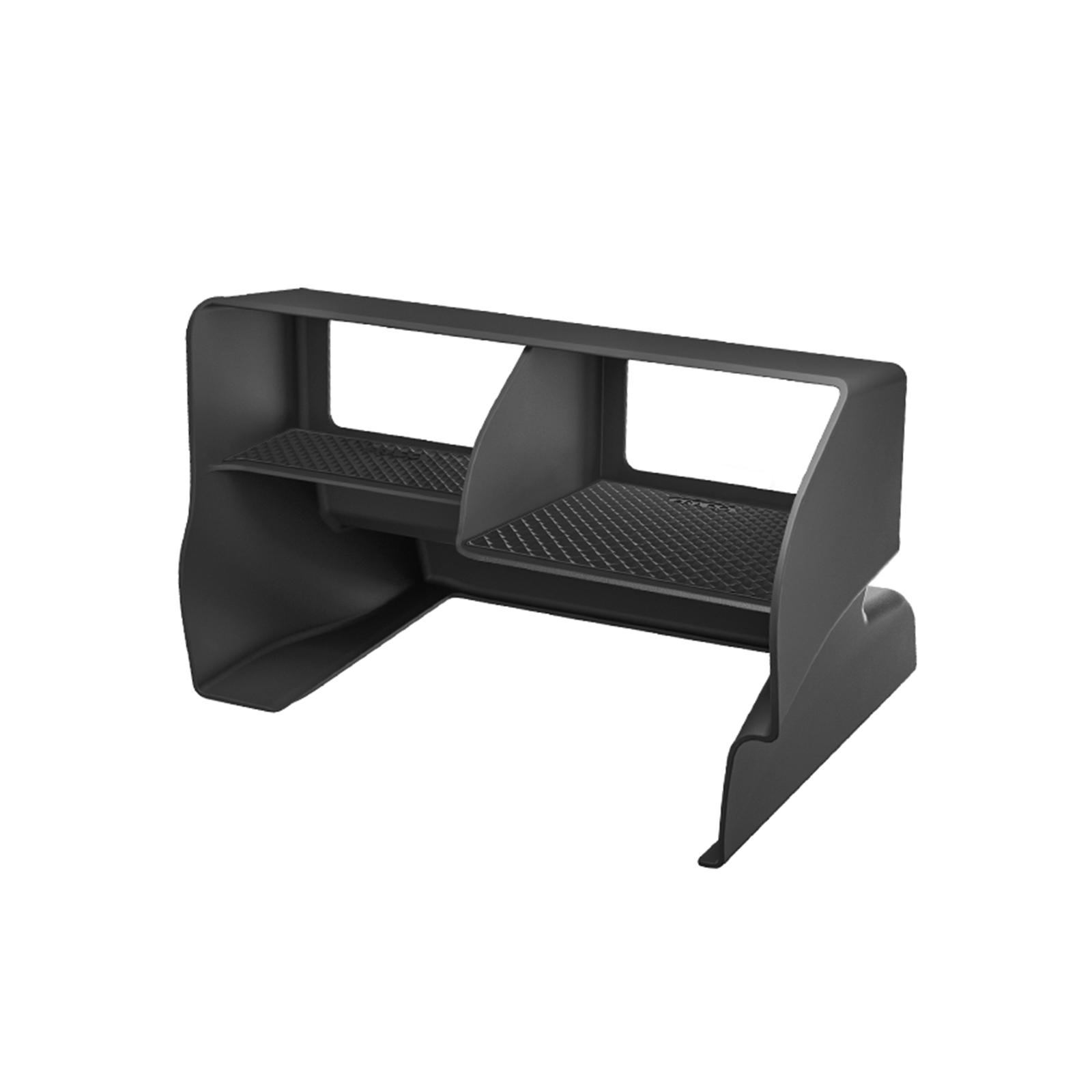 

для Toyota Land Cruiser Prado 250 2024 2025 Автомобильный органайзер-лоток для хранения на центральную консоль Аксессуары для интерьера Наведение порядка ЧЕРНЫЙ