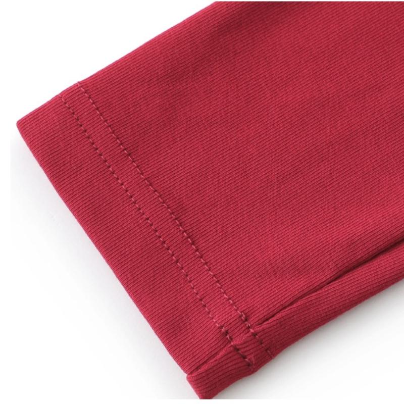 Women's Slim Fit V Neck Long Sleeve T-Shirt Solid Color Top for Spring and Fall Casual Shirts