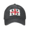 Custom Punk Cotton Italy Sardinia Coat Of Arms Baseball Cap Unisex Women Adjustable Sardegna Flag Four Moors Dad Hat Outdoor