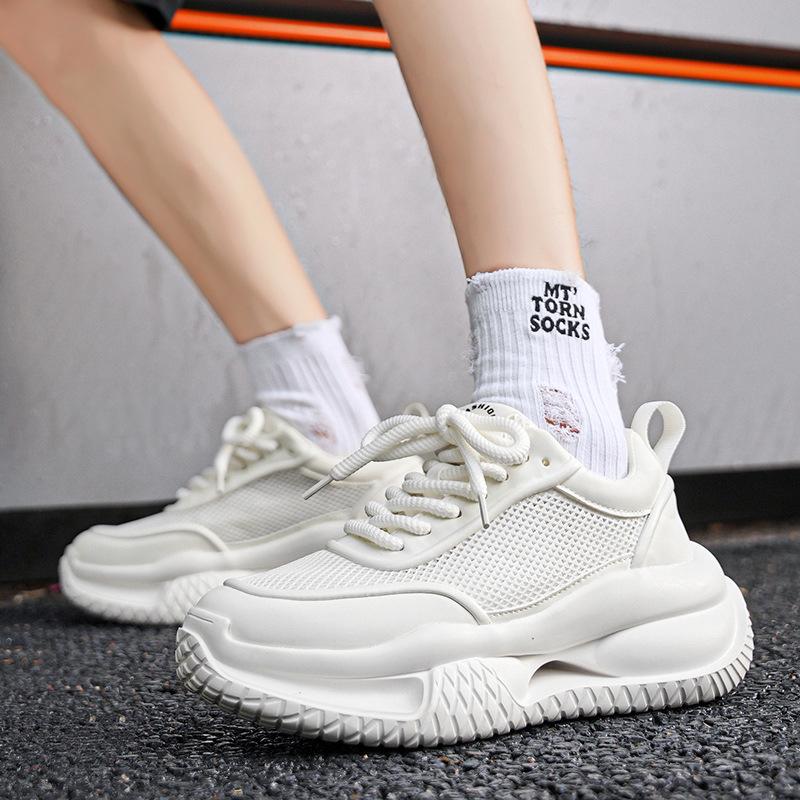 Fashion Hot selling men's mesh breathable casual shoes for outdoor anti slip and wear-resistant running and mountaineering sports shoes